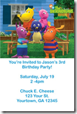 backyardigans birthday party invitations