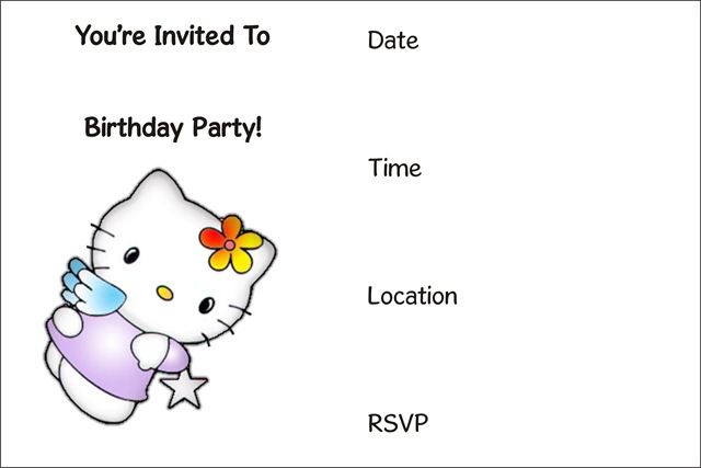 print birthday invitations online