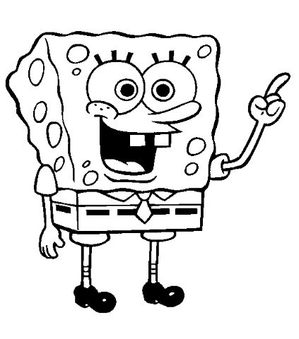 Free Coloring Sheets  Kids on Spongebob Squarepants Coloring Pages   Sheets Printable  Free