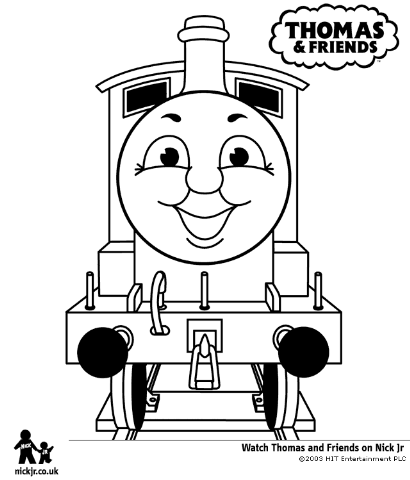 Thomas the Train Coloring Pages