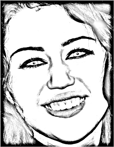 Elmo Coloring Sheets on Hannah Montana   Miley Cyrus Printable Coloring Pages   Sheets Free