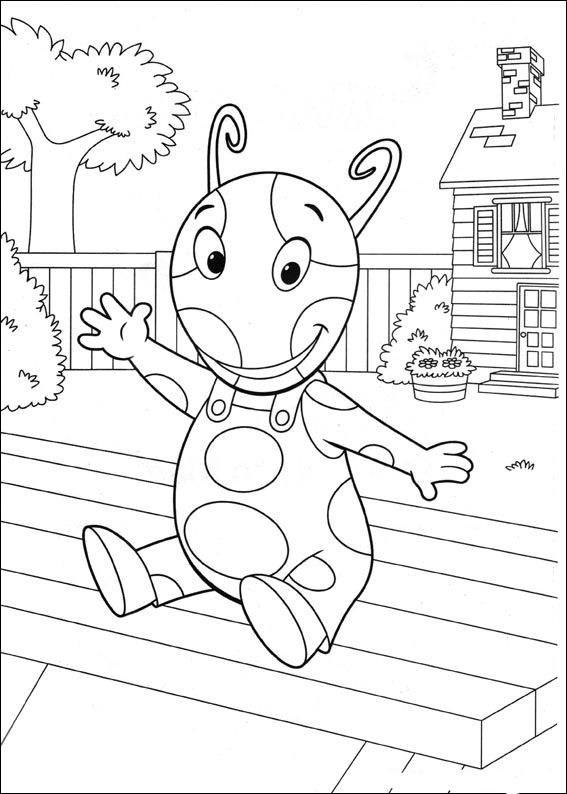 coloring pages for girls printable. Backyardigans Printable