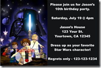 star wars invitations