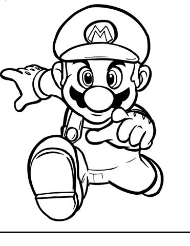 Coloring Pages: Mario Coloring Pages Free and Printable