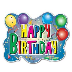 Happy Birthday Party Sign