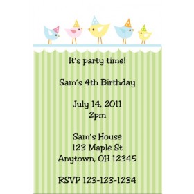 Party Birds Invitation