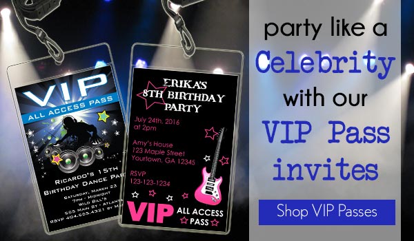 custom birthday party invitations online